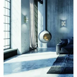 Luminaires Fischer & Honsel Applique murale Fischer & Honsel Bondy LED Nickel mat, 1 lumière, Changeur de couleurs* Appliques|Éclairage Led