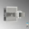 Luminaires Fischer & Honsel Applique murale Fischer & Honsel Cluedo LED Nickel mat, 1 lumière* Appliques