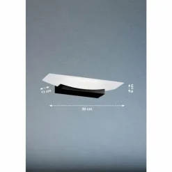 Luminaires Fischer & Honsel Applique murale Fischer & Honsel Bowl TW LED Noir, 1 lumière* Appliques