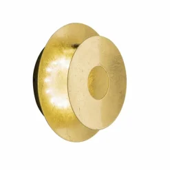 Lampes Dorées-Luminaires Fischer & Honsel Applique murale Fischer & Honsel Hennes LED Or, Noir, 1 lumière