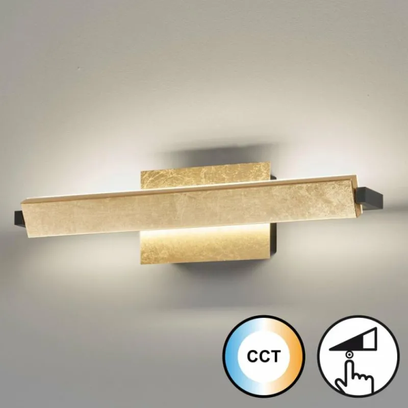 Lampes Dorées-Luminaires Fischer & Honsel Applique murale Fischer & Honsel Pare LED Or, 1 lumière