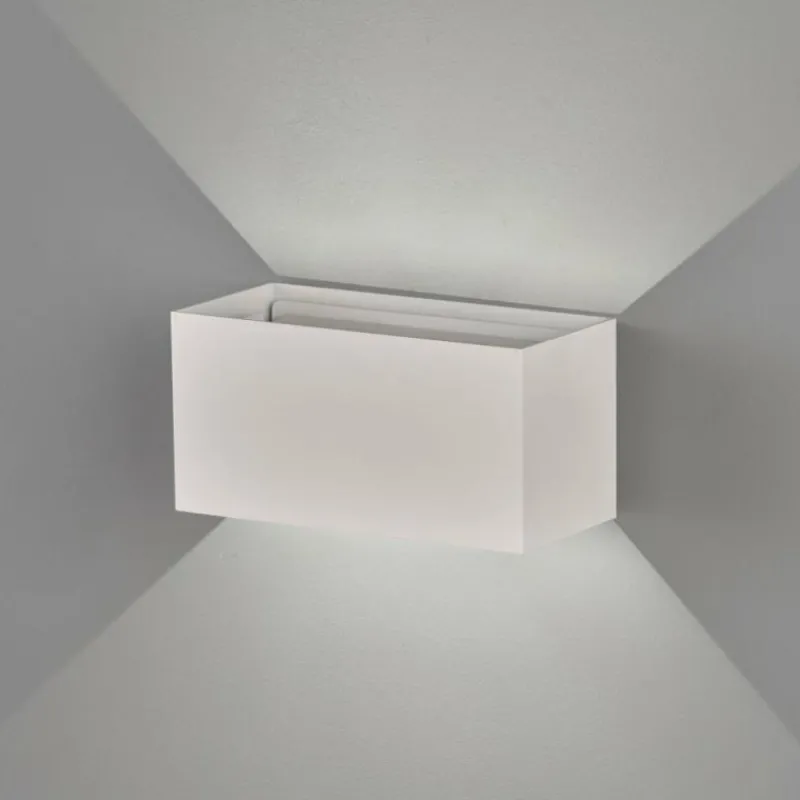 Luminaires Fischer & Honsel Applique murale Fischer & Honsel Wallo LED Blanc, 4 lumières* Éclairage Led
