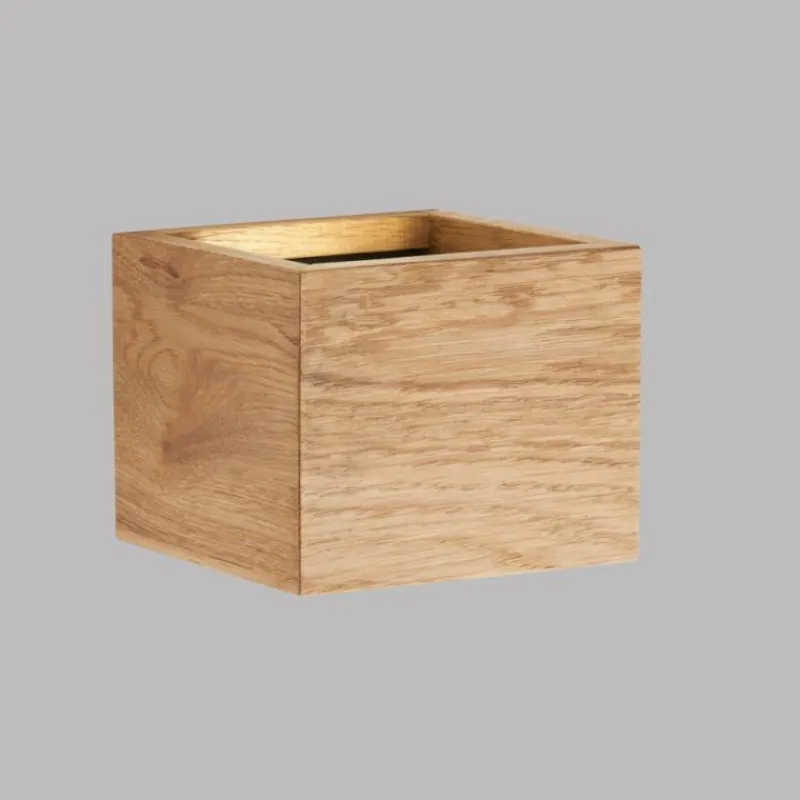 Lampes En Bois-Luminaires Fischer & Honsel Applique murale Fischer & Honsel SHINEWOOD LED Écru, 2 lumières