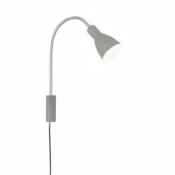 Luminaires Fischer & Honsel Applique murale Fischer-Honsel Lolland Gris, 1 lumière* Appliques
