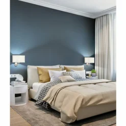 Lampes En Tissu-Luminaires Fischer & Honsel Applique murale Fischer-Honsel Dream Nickel mat, 1 lumière