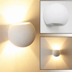 hofstein Applique murale Flot Blanc, 1 lumière* Appliques