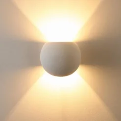 hofstein Applique murale Flot Blanc, 1 lumière* Appliques