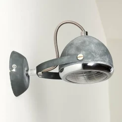 hofstein Applique murale Foverup Chrome, Gris, 1 lumière