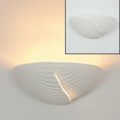 hofstein Applique murale Garessio Blanc, 1 lumière* Appliques