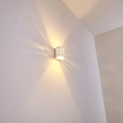 Lampe Turque-hofstein Applique murale Glenden Blanc, 1 lumière