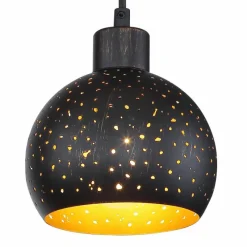 Luminaires Scandinaves-Luminaires Globo Lighting Applique murale Globo ADAJA Noir, 1 lumière