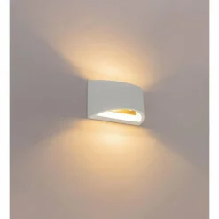 Luminaires Globo Lighting Applique murale Globo CHRISTINE Blanc, 1 lumière* Appliques