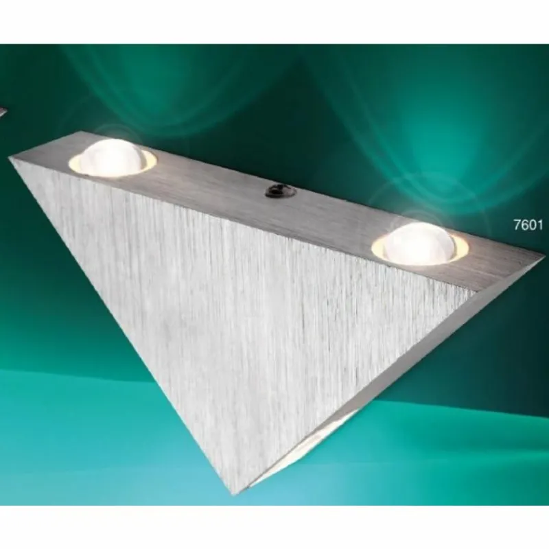 Luminaires Globo Lighting Applique murale Globo GORDON LED Aluminium, Chrome, 3 lumières* Éclairage Led