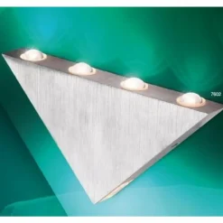 Luminaires Globo Lighting Applique murale Globo GORDON LED Aluminium, Chrome, Acier inoxydable, 5 lumières* Appliques