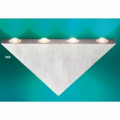 Luminaires Globo Lighting Applique murale Globo GORDON LED Aluminium, Chrome, Acier inoxydable, 5 lumières* Appliques