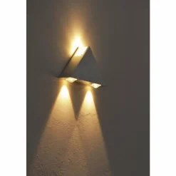 Luminaires Globo Lighting Applique murale Globo GORDON LED Aluminium, 3 lumières* Éclairage Led