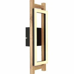 Luminaires Globo Lighting Applique murale Globo ILLA LED Noir, 1 lumière* Éclairage Led