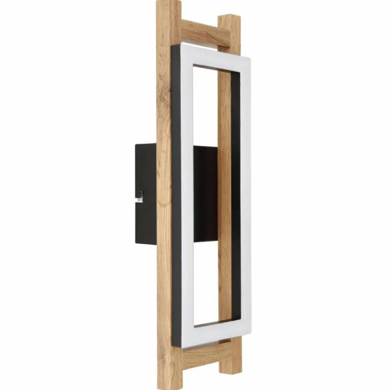 Luminaires Globo Lighting Applique murale Globo ILLA LED Noir, 1 lumière* Éclairage Led