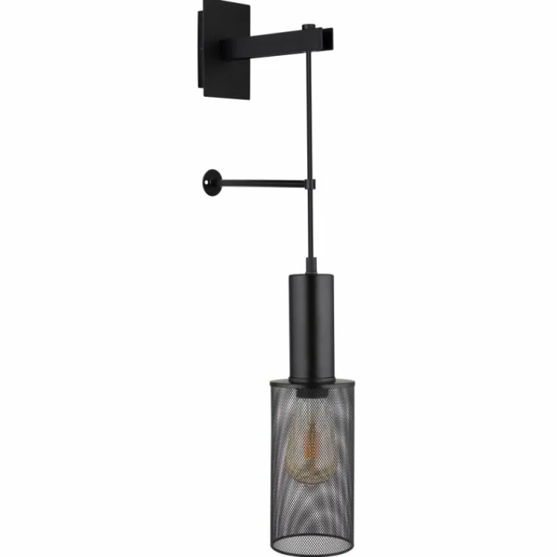 Luminaires Globo Lighting Applique murale Globo JEDD Noir, 1 lumière* Appliques