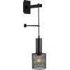 Luminaires Globo Lighting Applique murale Globo JEDD Noir, 1 lumière* Appliques