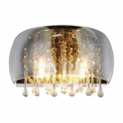 Lampe Turque-Luminaires Globo Lighting Applique murale Globo KALLA Chrome, 2 lumières