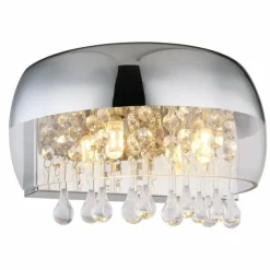 Luminaires Globo Lighting Applique murale Globo KALLA Chrome, 2 lumières