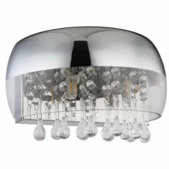 Luminaires Globo Lighting Applique murale Globo KALLA Chrome, 2 lumières
