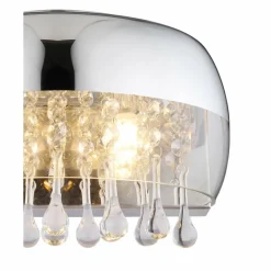 Luminaires Globo Lighting Applique murale Globo KALLA Chrome, 2 lumières