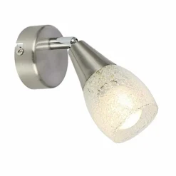 Luminaires Globo Lighting Applique murale Globo KRISTALL Nickel mat, 1 lumière