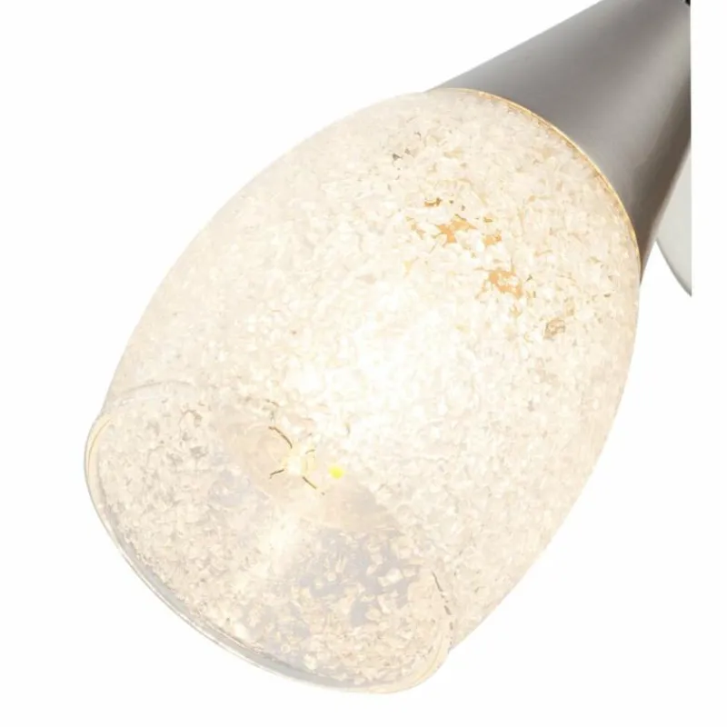 Luminaires Globo Lighting Applique murale Globo KRISTALL Nickel mat, 1 lumière