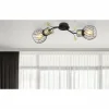 Luminaires Globo Lighting Applique murale Globo LALLY Laiton, Noir, 2 lumières* Appliques