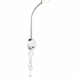 Luminaires Globo Lighting Applique murale Globo LED Chrome, 1 lumière* Éclairage Led