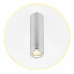 Luminaires Globo Lighting Applique murale Globo MANY LED Nickel mat, Blanc, 1 lumière* Éclairage Led