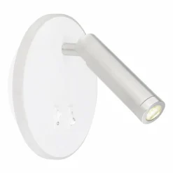 Luminaires Globo Lighting Applique murale Globo MANY LED Nickel mat, Blanc, 1 lumière* Éclairage Led