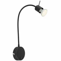 Luminaires Globo Lighting Applique murale Globo MILLY Noir, 1 lumière* Appliques