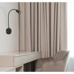 Luminaires Globo Lighting Applique murale Globo MILLY LED Noir, 1 lumière* Éclairage Led