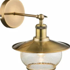 Luminaires Antiques-Luminaires Globo Lighting Applique murale Globo NEVIS Bronze, 1 lumière