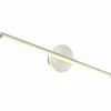 Luminaires Globo Lighting Applique murale Globo PEPE LED Nickel mat, 1 lumière