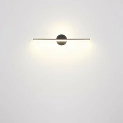 Luminaires Globo Lighting Applique murale Globo PEPE LED Noir, 1 lumière