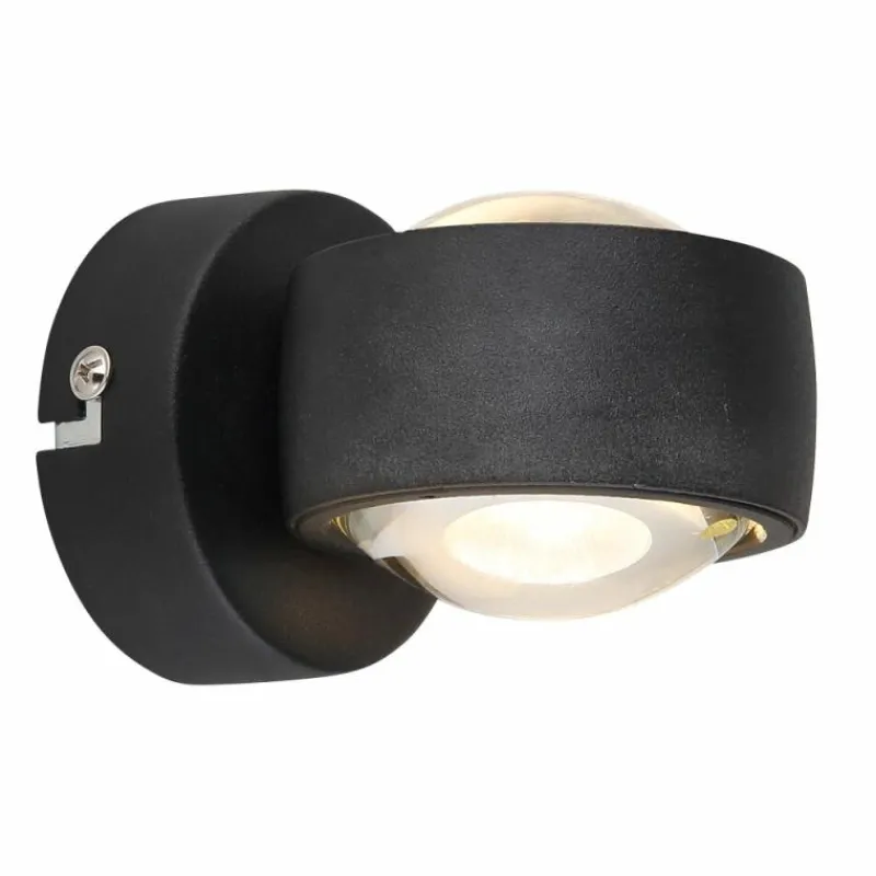 Luminaires Globo Lighting Applique murale Globo RANDI LED Noir, 2 lumières