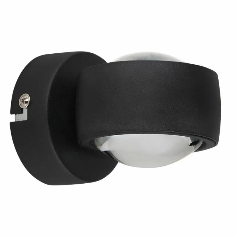 Luminaires Globo Lighting Applique murale Globo RANDI LED Noir, 2 lumières