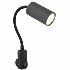 Luminaires Globo Lighting Applique murale Globo ROBBY Noir, 1 lumière* Appliques