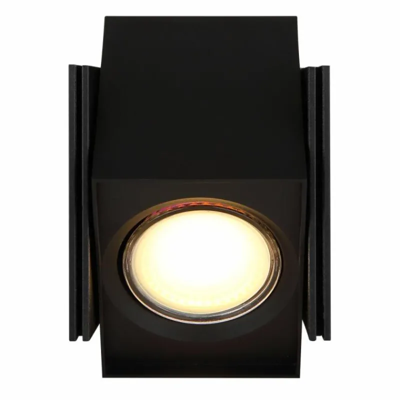 Luminaires Globo Lighting Applique murale Globo RORY Noir, 1 lumière* Spots Et Projecteurs