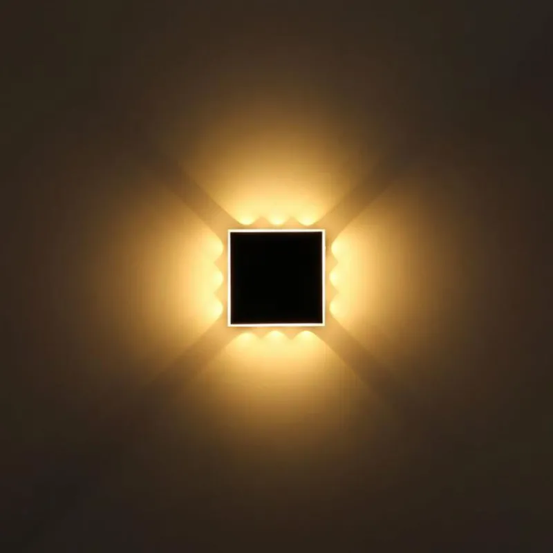 Luminaires Globo Lighting Applique murale Globo SAIDY LED Noir, 1 lumière