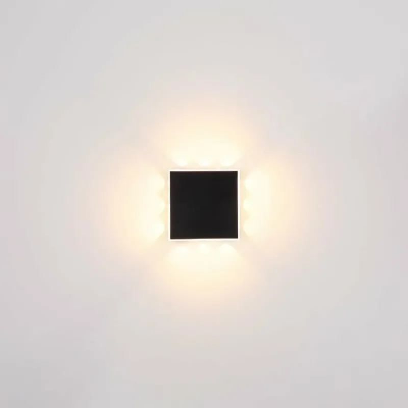 Luminaires Globo Lighting Applique murale Globo SAIDY LED Noir, 1 lumière