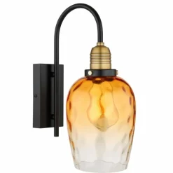 Luminaires Globo Lighting Applique murale Globo SALVY Noir, 1 lumière