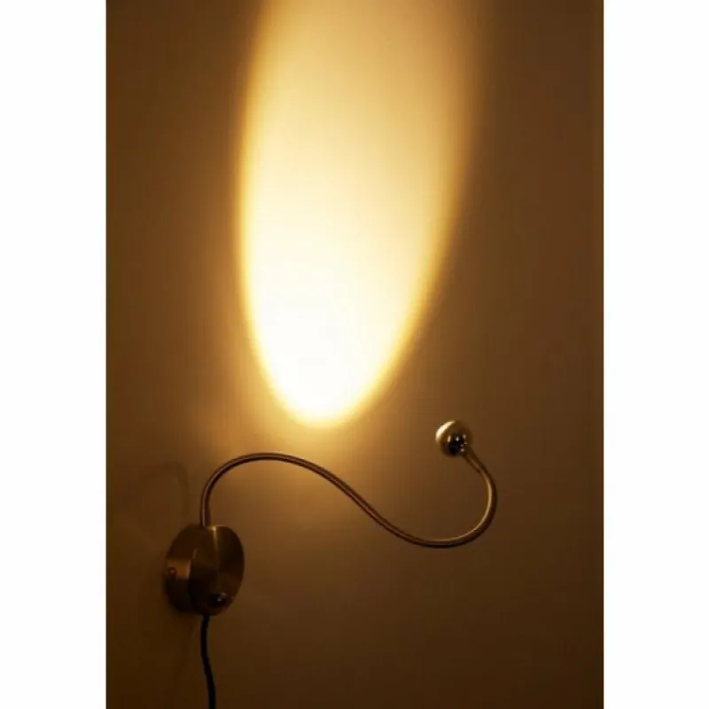 hofstein Applique murale Globo SERPENT LED Chrome, 1 lumière