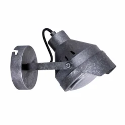 Luminaires Globo Lighting Applique murale Globo STRAMET Noir, 1 lumière* Spots Et Projecteurs