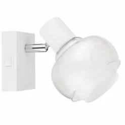 Luminaires Globo Lighting Applique murale Globo TOKKI Blanc, 1 lumière