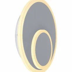 Luminaires Globo Lighting Applique murale Globo VILLA LED Gris, 1 lumière* Éclairage Led